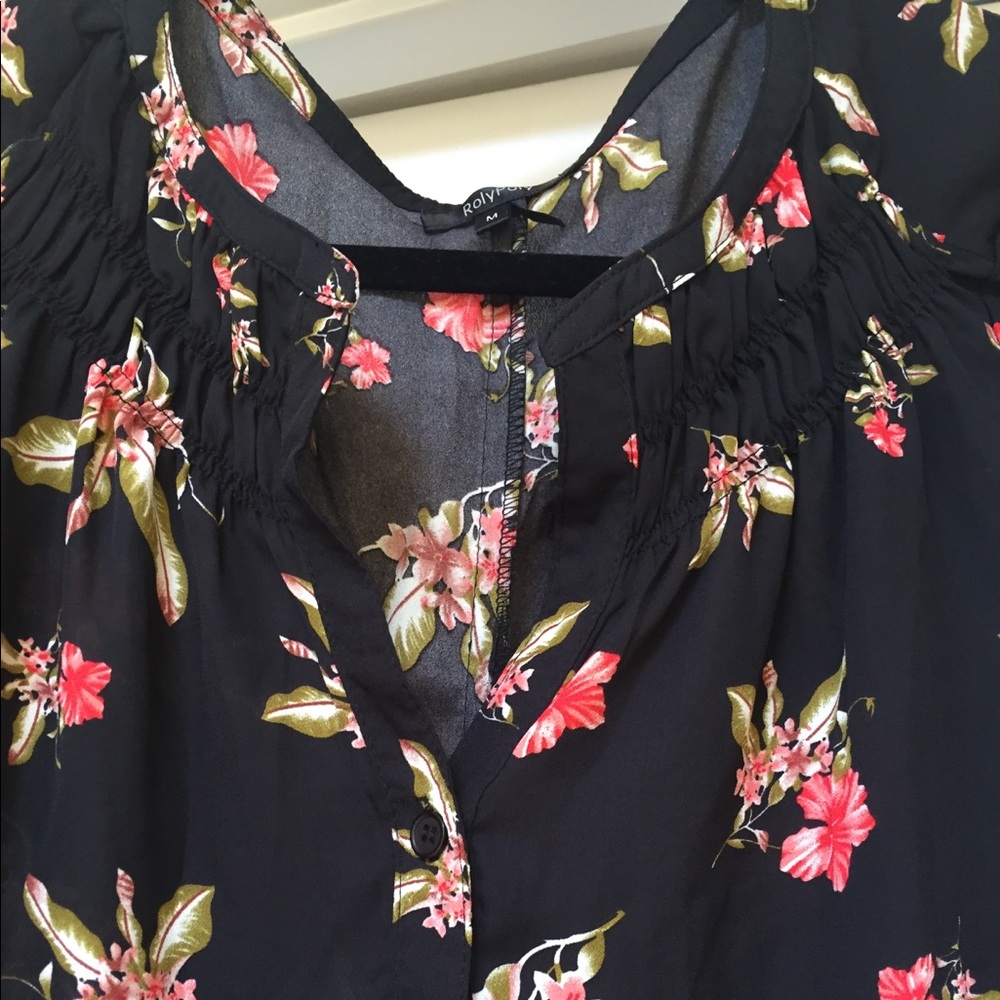 NWOT Roly Poly Blouse - Picture 4 of 8
